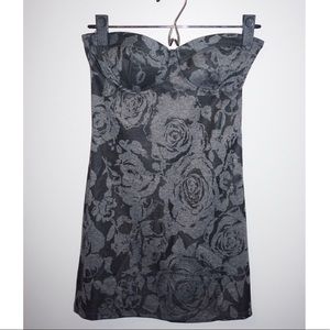 Floral Bodycon Mini Dress